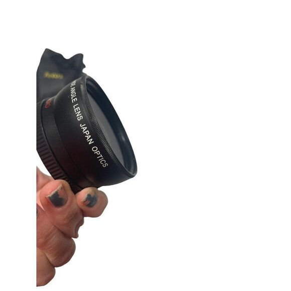 Wide Angle High Definition Lens  with Macro Black 58mm W/ Focus Pouch - Picture 6 of 9
